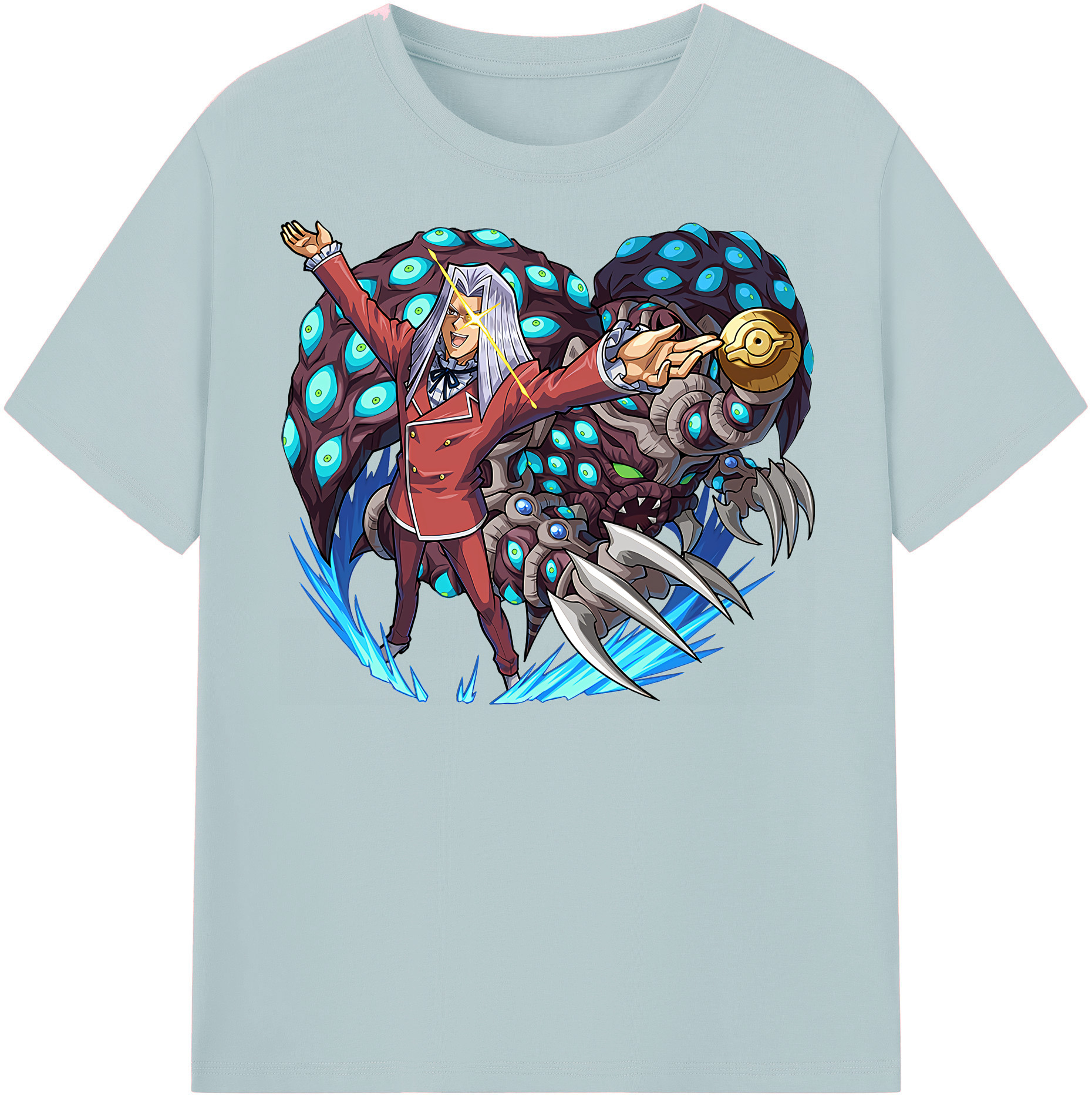 （画像用） 遊☆戯☆王 Yu-Gi-Oh! 綿100％半袖Tシャツ（フロントプリント）